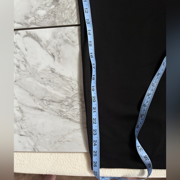 17. 👩🏻‍💼Bloomchic Black Button & Elastic Straight Leg Classic Pants- size 18/20 - Picture 12 of 12